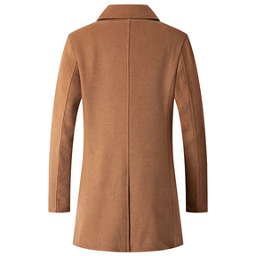 Brixton Wool Cashmere Overcoat