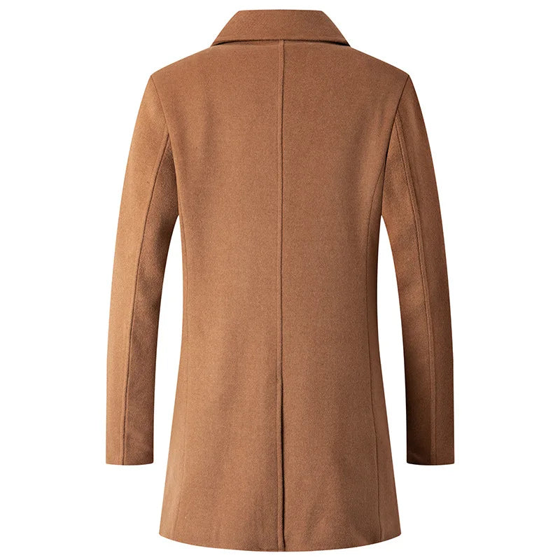 Brixton Wool Cashmere Overcoat
