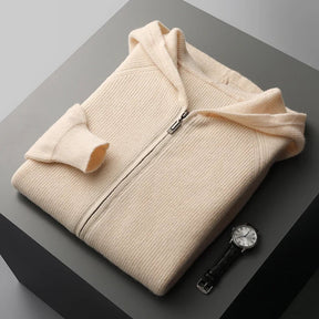 Nova Cashmere Zip Hoodie Versantz