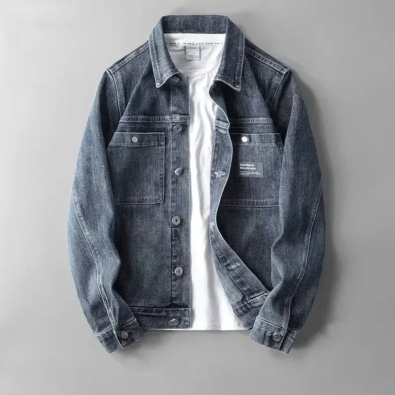 Valerio Washed Denim Jacket Versantz