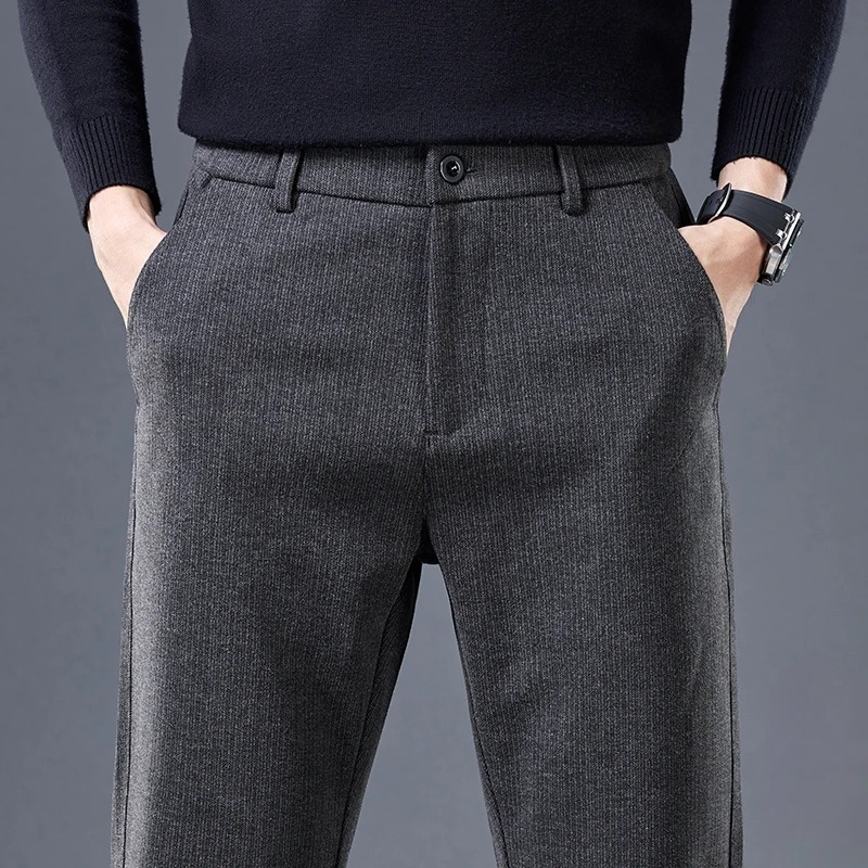 Camden Slim Wool Trousers