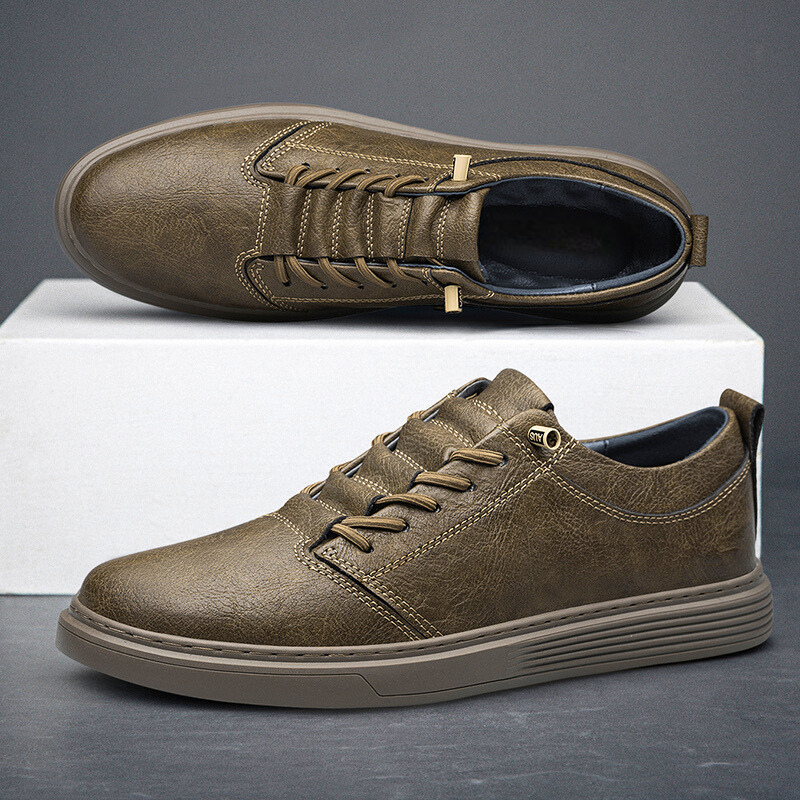 Rockford Low-Top Leather Sneakers