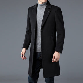 Bayford Heavy Wool Overcoat