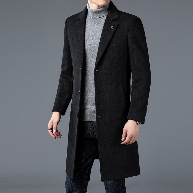 Bayford Heavy Wool Overcoat
