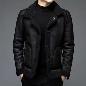 Montara Fleece-Lined Leather Jacket Versantz