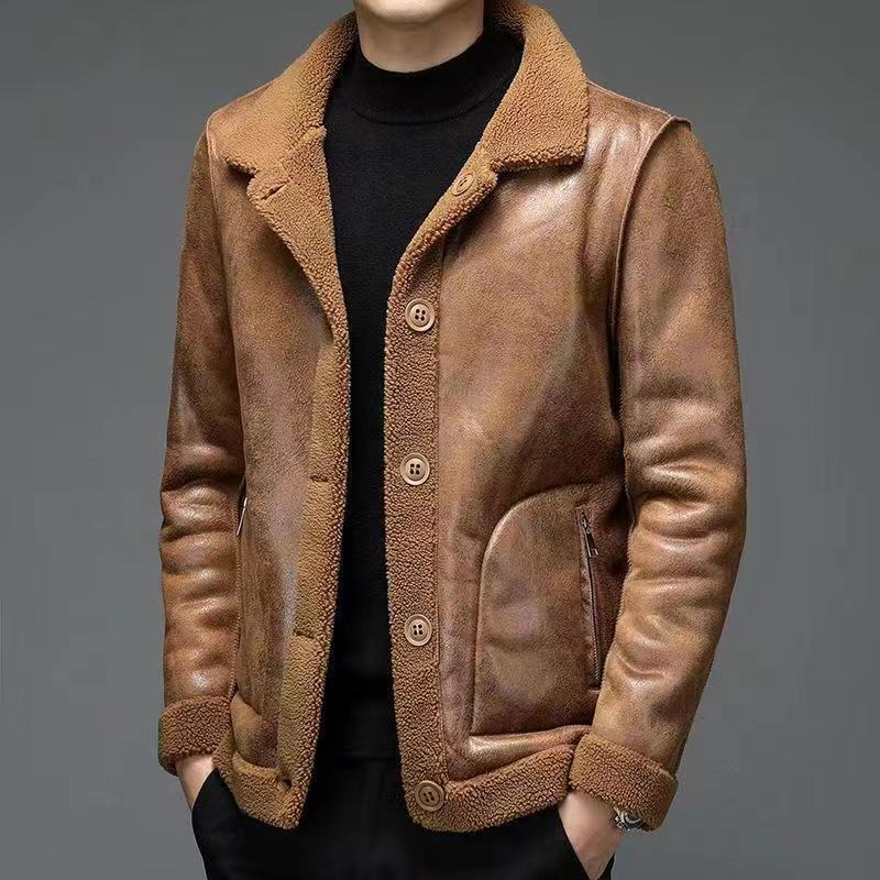 Montara Fleece-Lined Leather Jacket Versantz