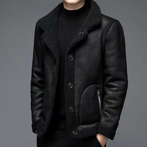 Montara Fleece-Lined Leather Jacket Versantz